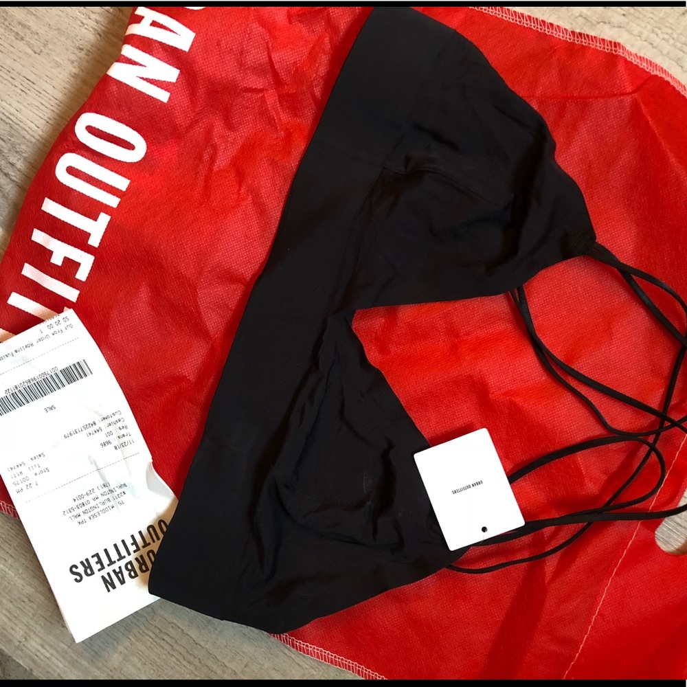 Never worn black bralette